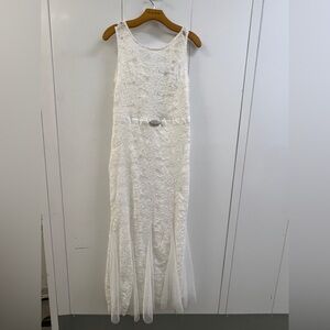 Like New Candalite Maxi Wedding Dress